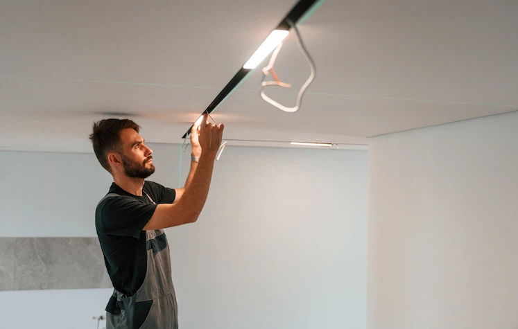 Installazione di un sistema di illuminazione LED