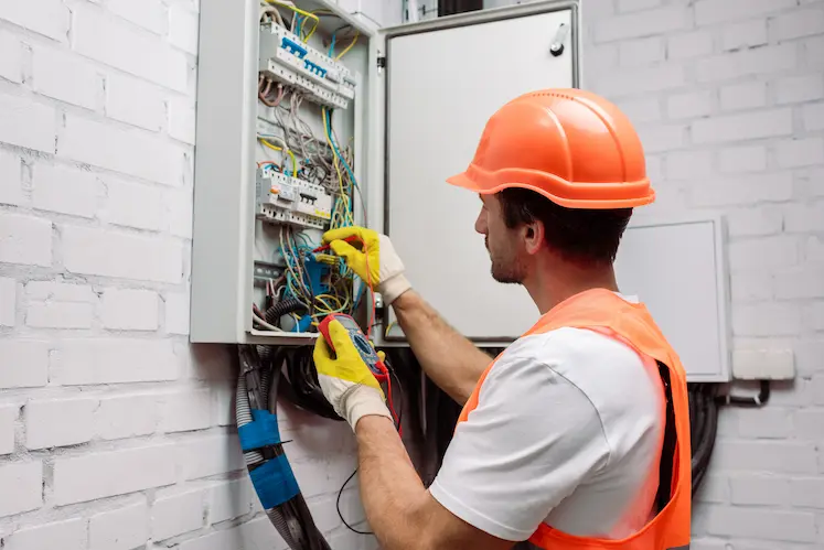 Riparazione di un componente elettrico danneggiato